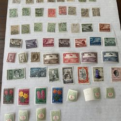 Luxembourg Stamp Group Of 60 