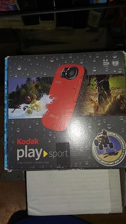 Kodak play sport video camera. Collectors Item