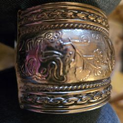 Elephant Silver Beauty Braclet 