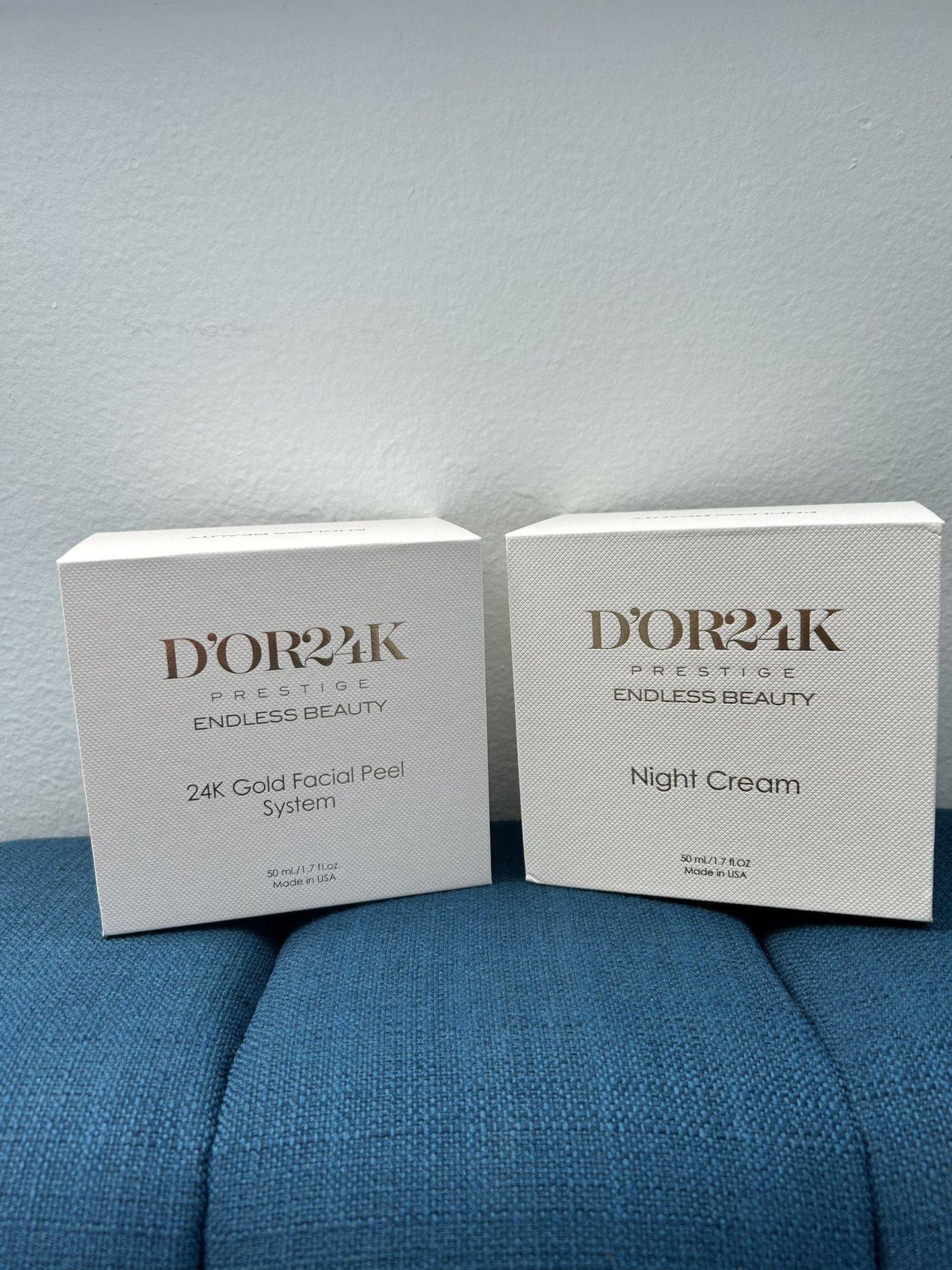 Dor24k Set Night Cream And Facial Peel