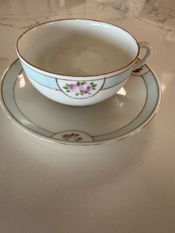 Vintage 1918 Noritake tea cup & saucer