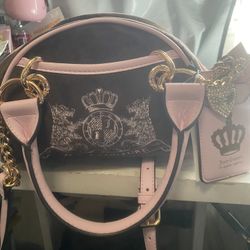 Juicy Couture Classic Scottie Dogs satchel Bag