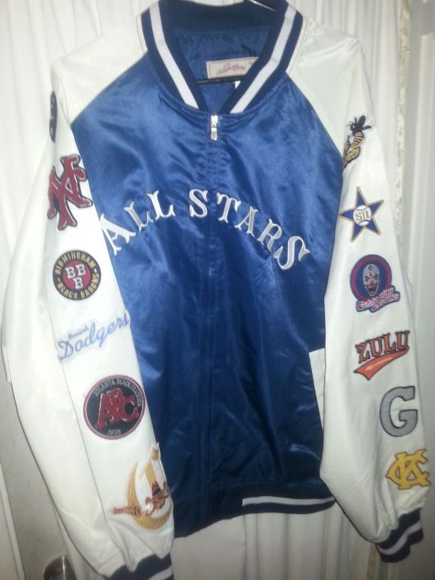 Negro league all star baseball jacket
