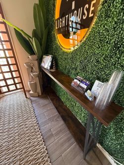 Wood Entryway Table