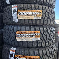 LT265/70R18 Set Of 4 Arroyo R/T New Tires 
