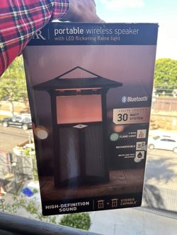 AR Santa Cruz Bluetooth Rechargeable Speaker BRAND NEW IN BOX