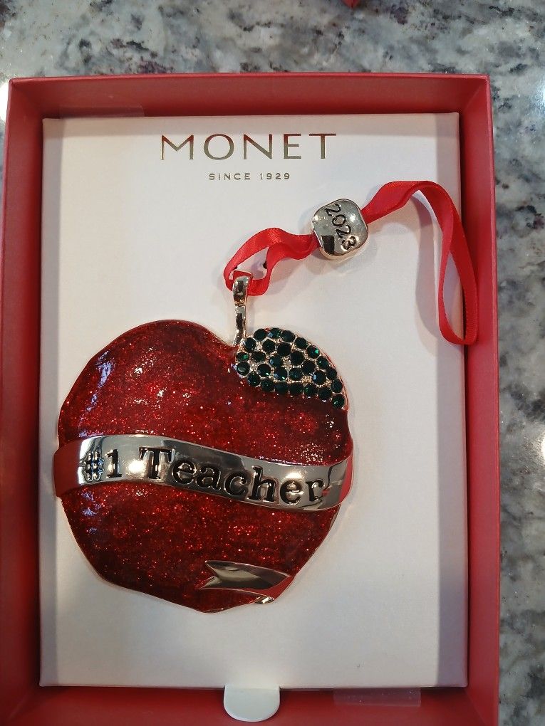 MONET #1 TEACHER 2023 ORNAMENT