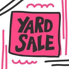 Yard Sale MON-TUES-WED