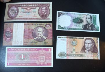 Billetes del mundo