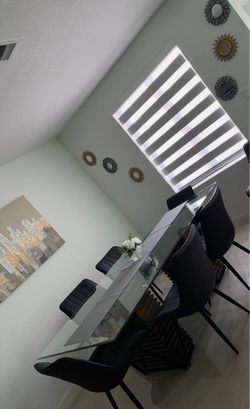 Dining Table Included 6 Chairs