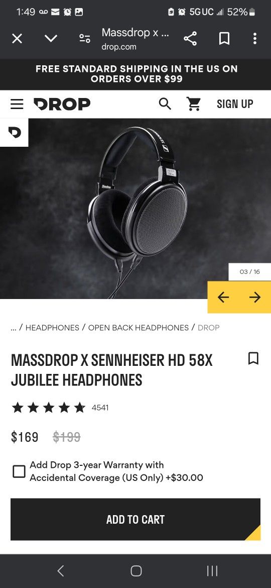 sennheiser hd 58x jubilee headphones
