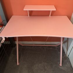 Pink Computer Desk