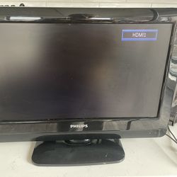 19in” Philips Tv And Wall Mount 