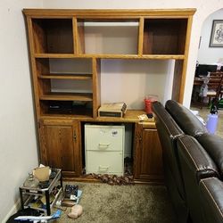 Entertainment Center / Bookshelves 