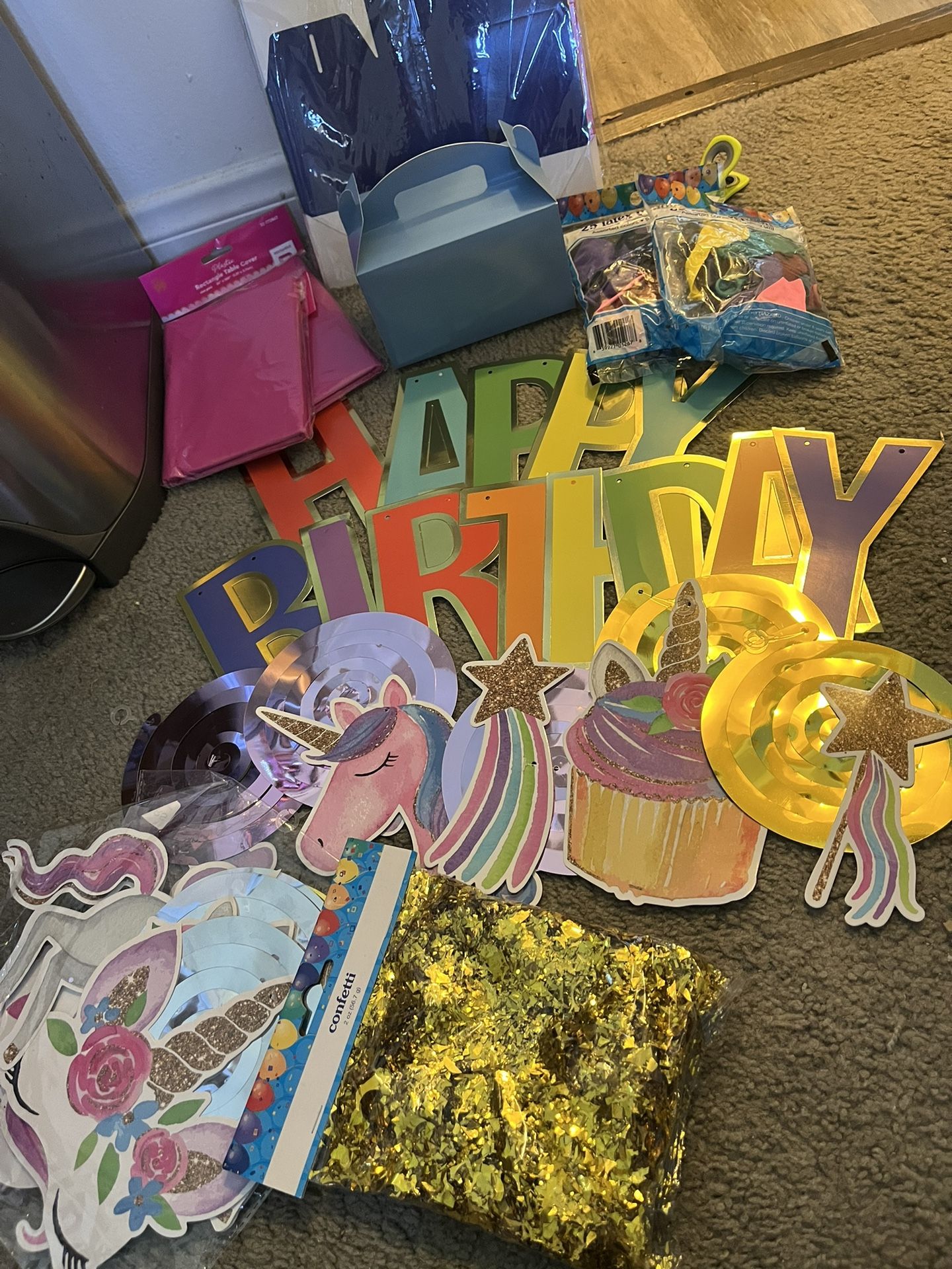 Birthday Supplies