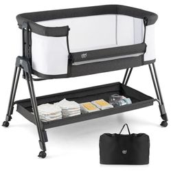 Infans Baby Bedside Sleeper Bassinet 