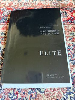 ELITE PRO-60X5FD 60” Premium Full-Array LED HDTV – High-End Elite Series