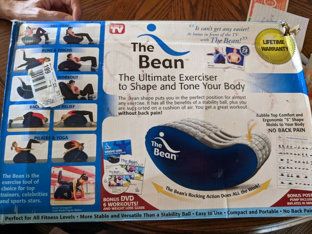 Bean Exerciser equipment super crunch as seen on TV