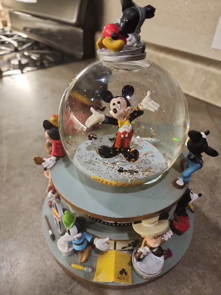 Mickey Mouse Musical Snow Globe Song Mickey Mouse Club March