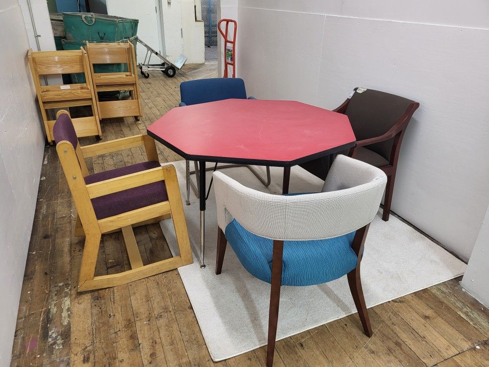 TABLE WITH 4 CHAIRS AWESOME FOR HOME, OFFICE (HOME22)