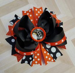 Halloween Hair Bows