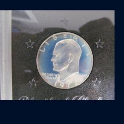 1973-S Eisenhower GSA Silver Proof Dollar in OGP -- KEY DATE COIN! — SHIPPING AVAILABLE!