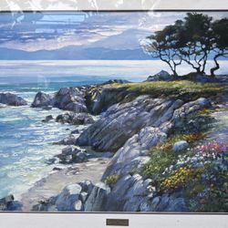Large Signed Howard Behrens Monterey Bay, After the Rain – Limited Edition