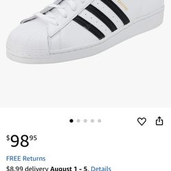 New Women’s Adidas Superstar Size 10