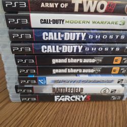 10 PS3 Games 