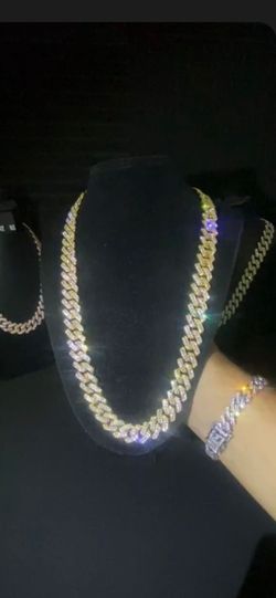 Iced Out Cuban Link Chain Necklace