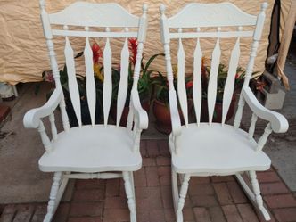 Solid wood rocking chairs