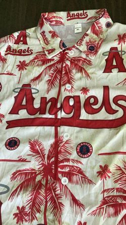 LA Angels Buttoned Down Shirt XL