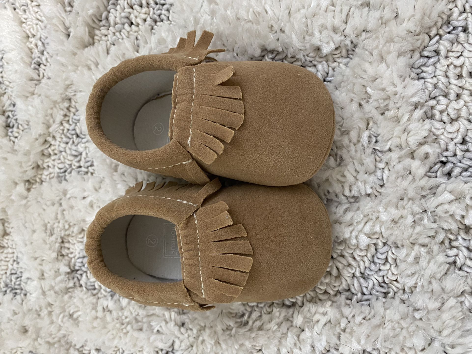 Baby (Infant) Moccasins Size 2
