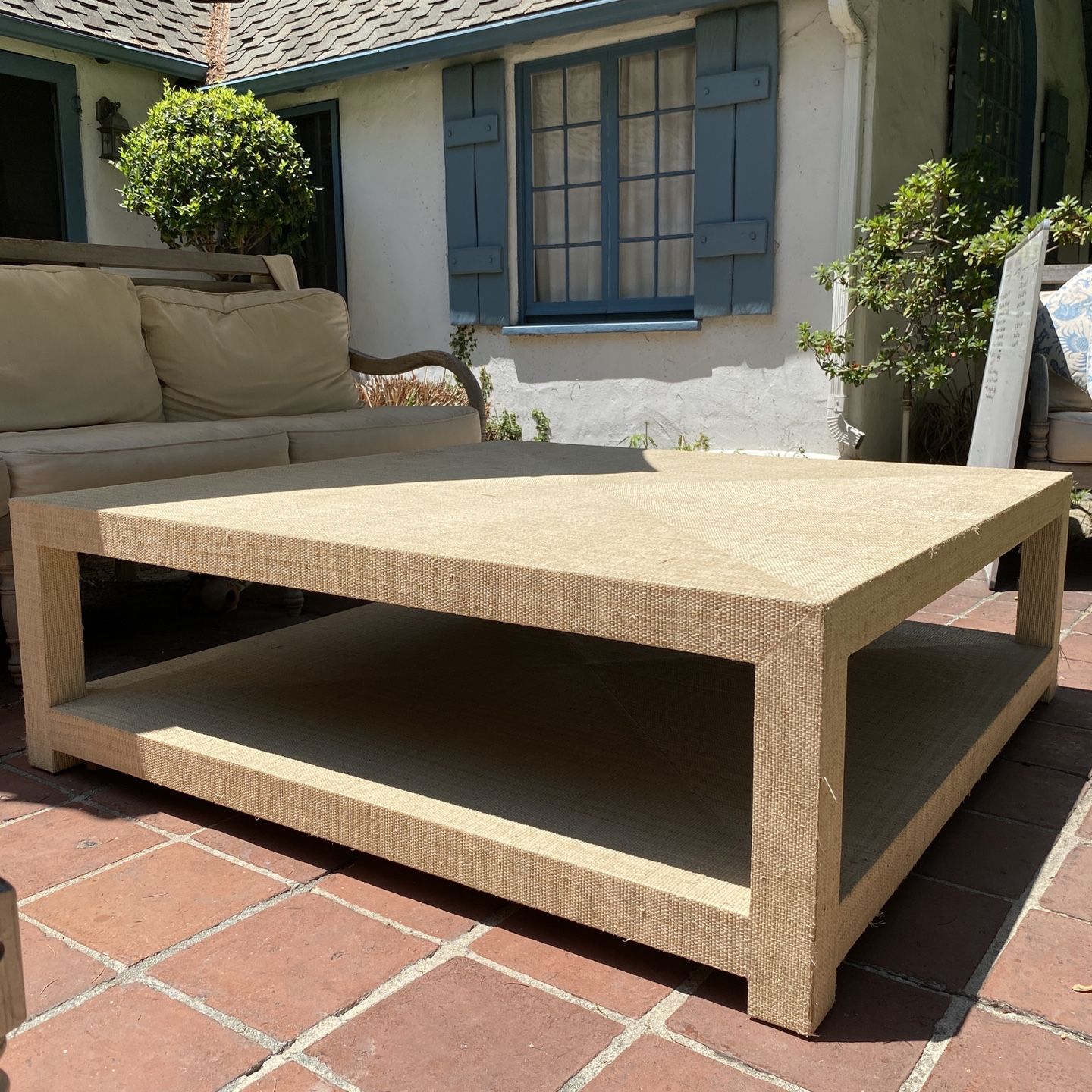 Blake square 2024 coffee table