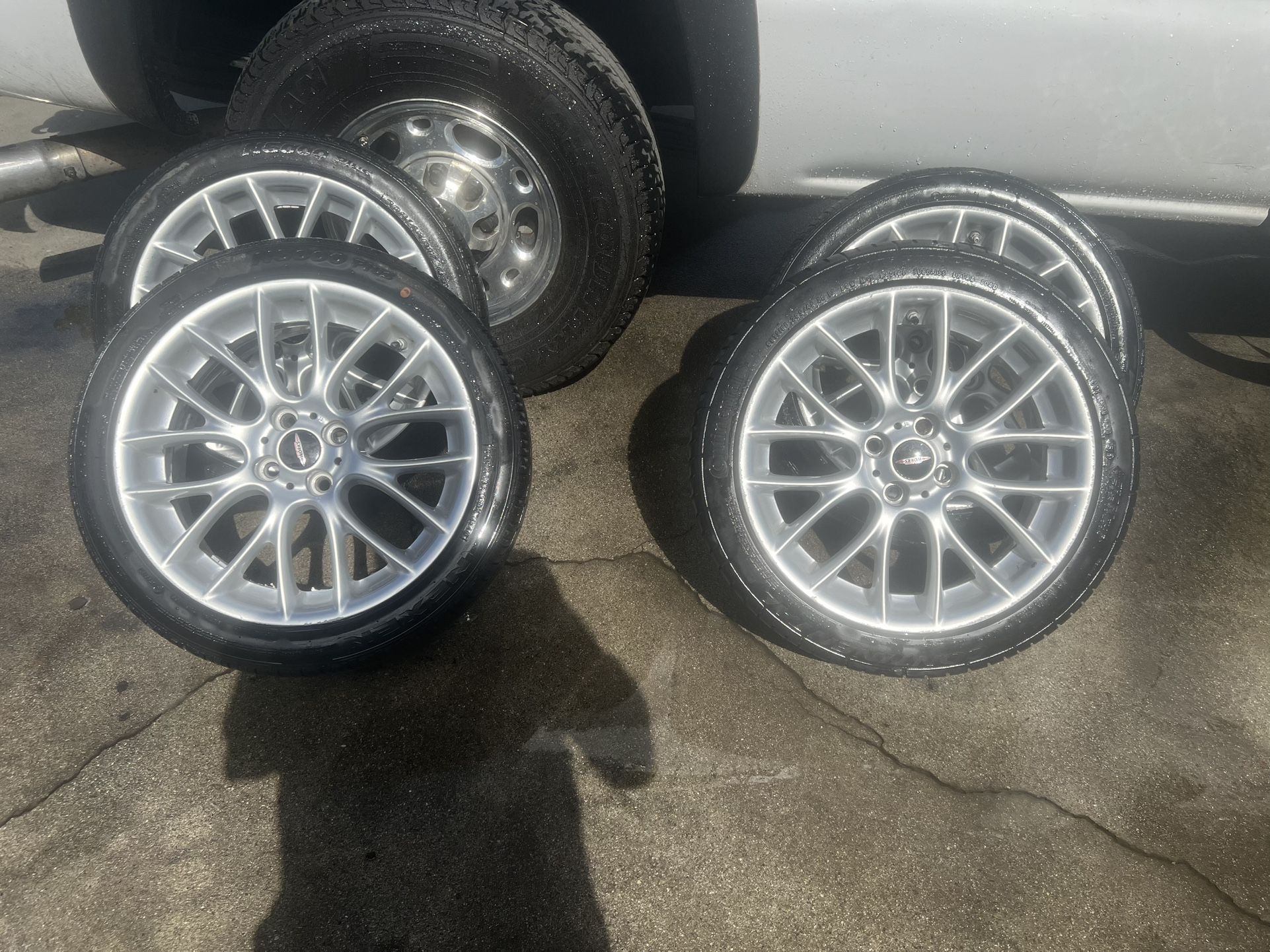 New 17 Inch Wheels & Tires Set - 205/45R17