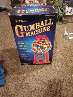 New gum machine for 60.00