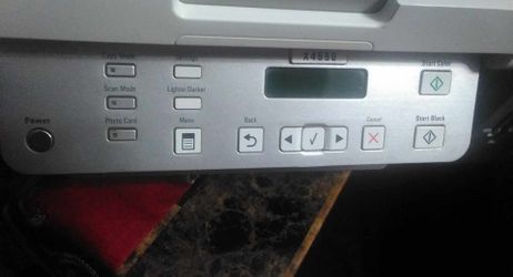 Lexmark X4550 All In One Wireless Inkjet Printer