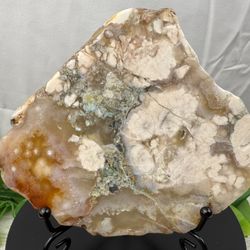 Crystal Flower Agate Slab