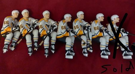 Lemieux Pittsburgh Penguins Christmas Hallmark ornaments