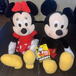 Mickey & Minnie Plush