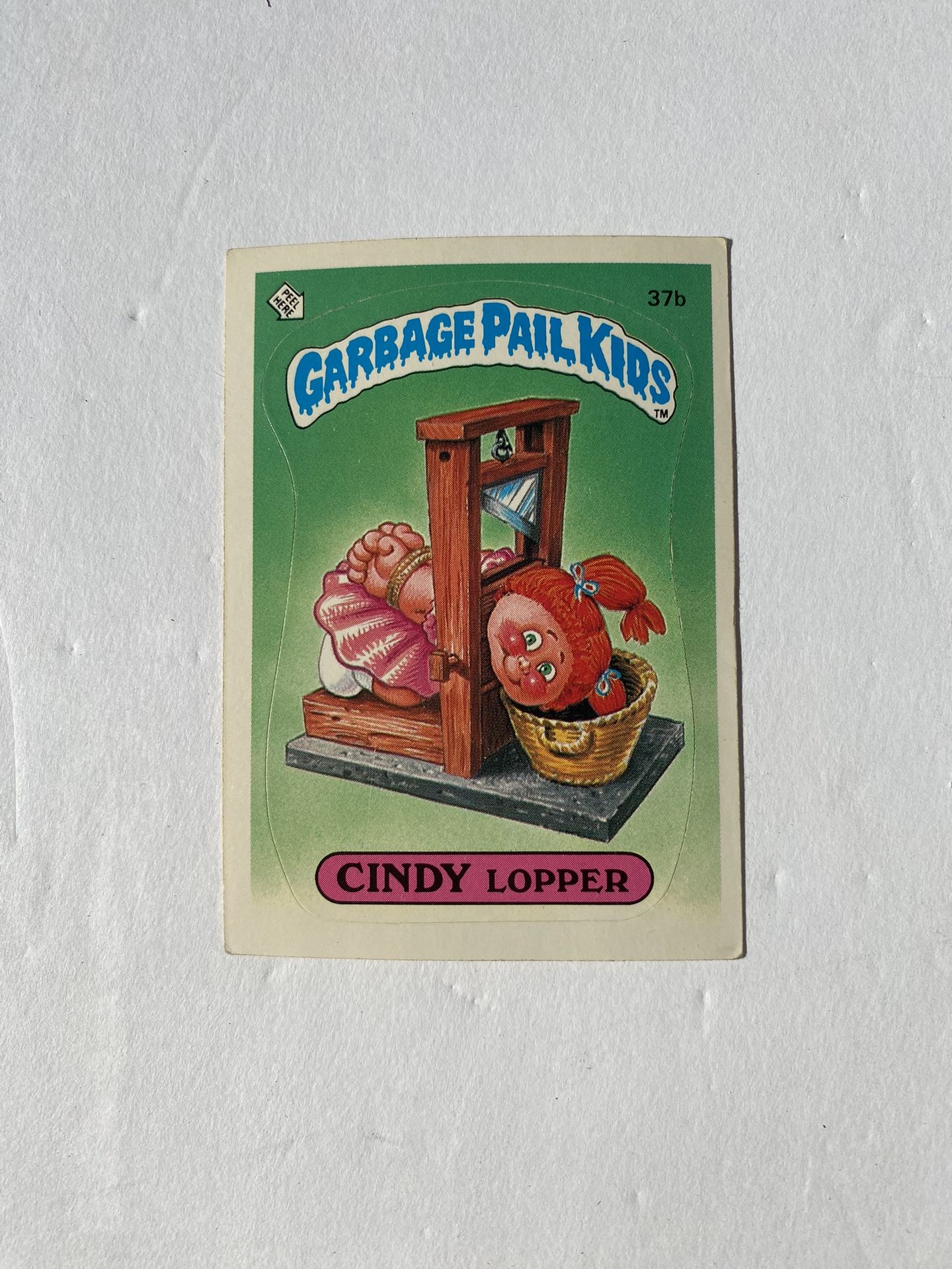 GARBAGE PAIL KIDS 1985 1st Series Cindy Lopper