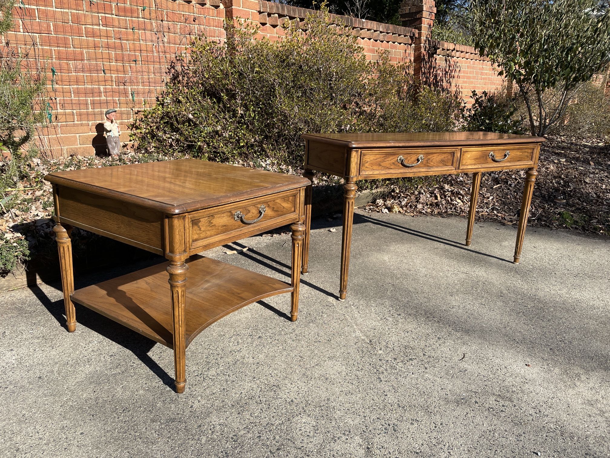 Sofa/Console and End Tables by Henredon