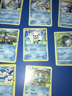 Pokémon Cards 25 Anniversary Non-holo