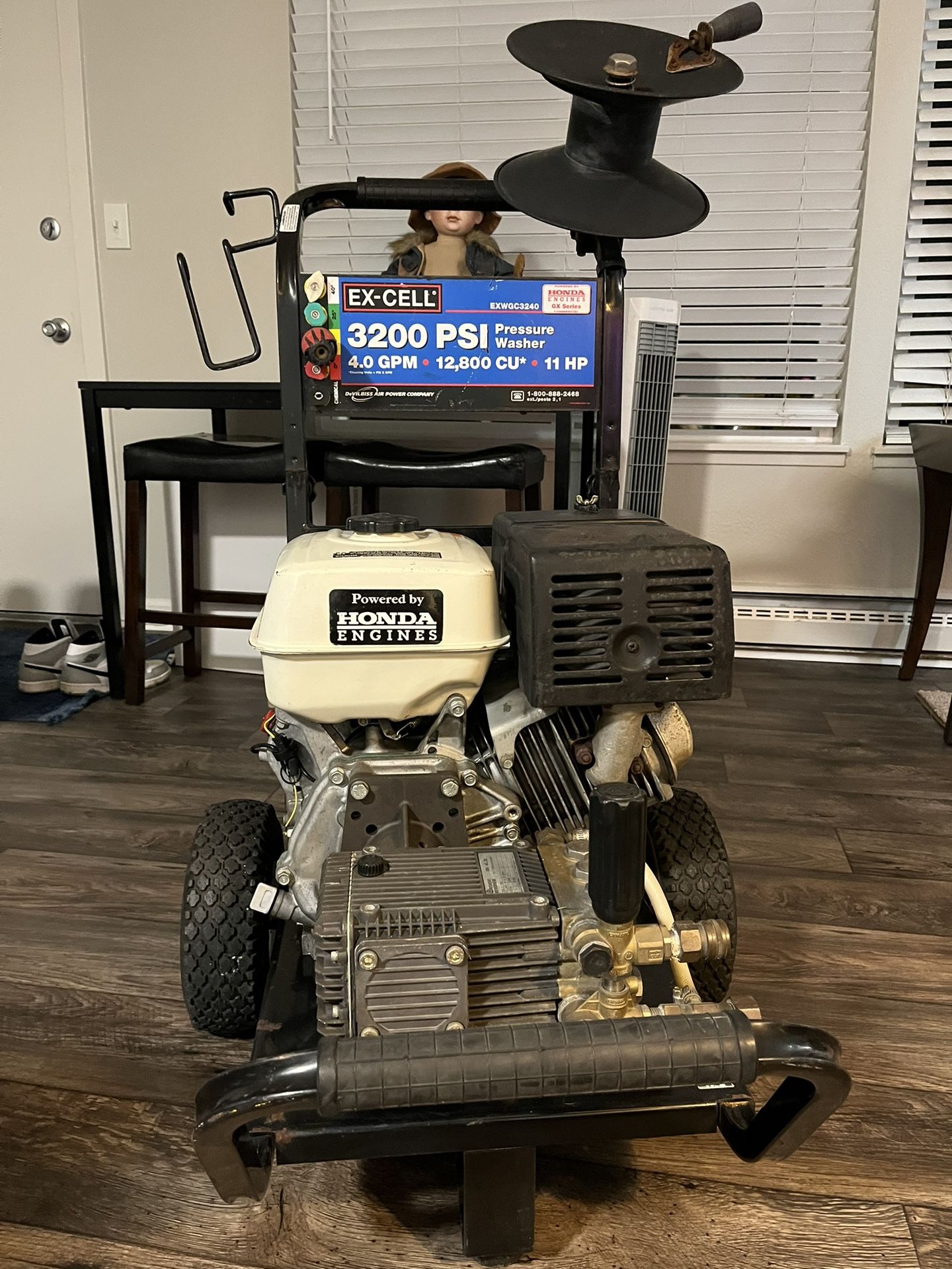 Pressure washer Honda GX340 4GPM 3200PSI 