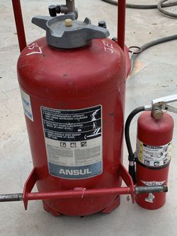 commercial fire extinguisher 50’ hose