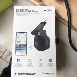 SCOSCHE NEXC1 Full HD Smart Window Dash Camera w/ 32GB Micro SD Card - NEW!.
