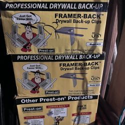 Drywall Back Up Clips 