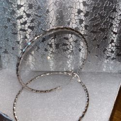 925 Silver Hoops