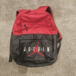 Air Jordan Black And Red Backpack