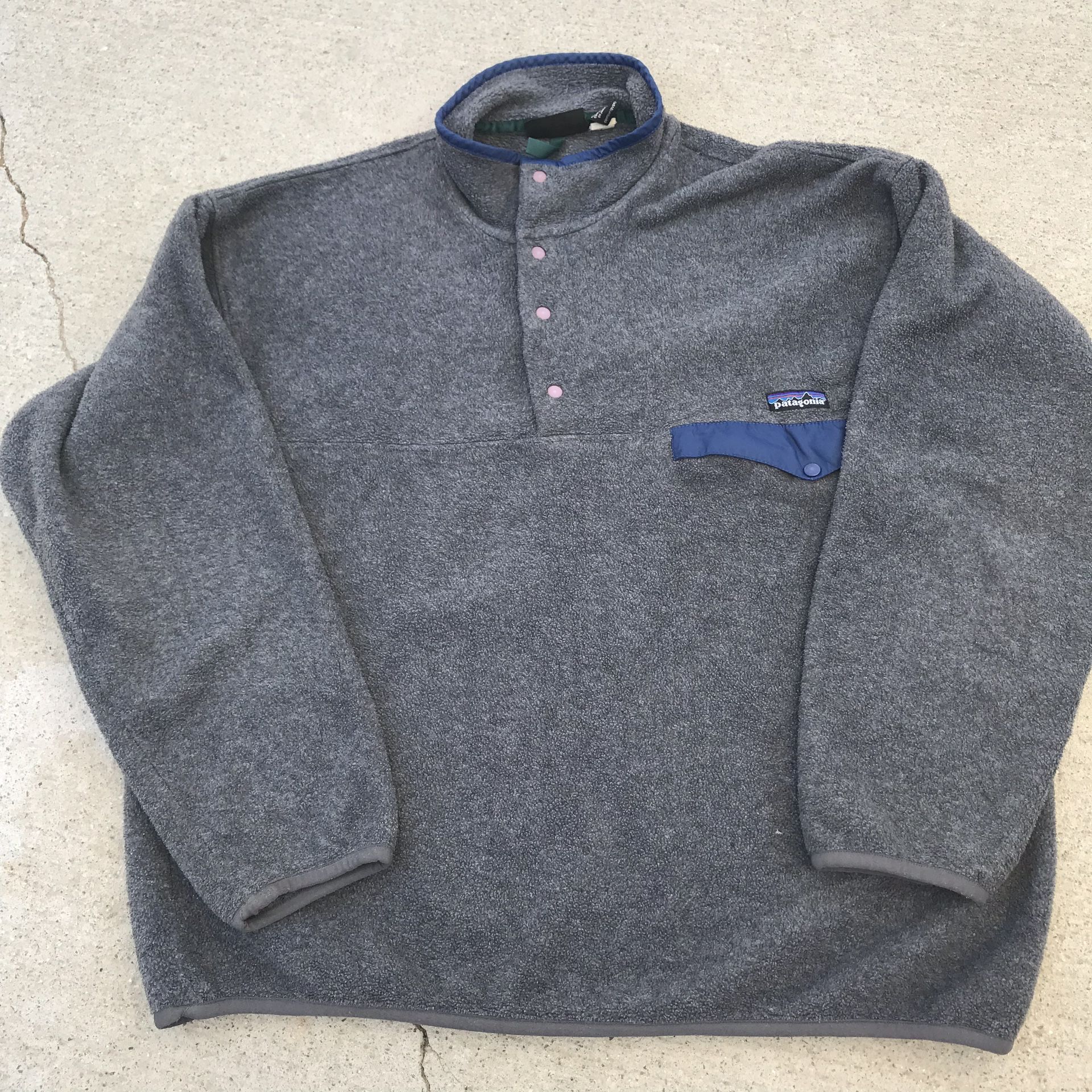 Patagonia Gray Pullover Sweater